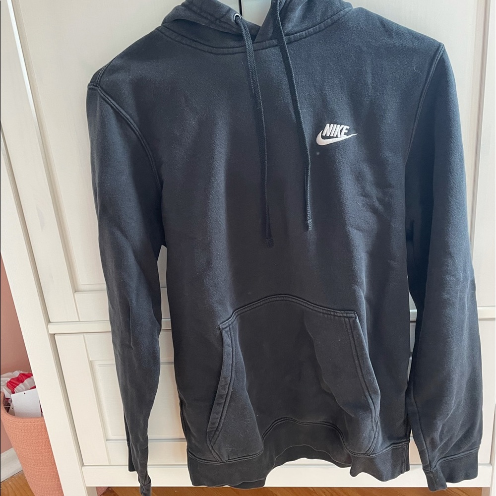 black Nike hoodie